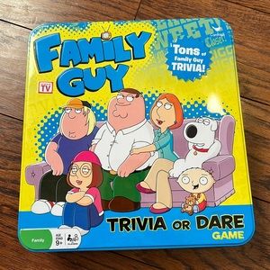 Family Guy Trivia or Dare Board Game
